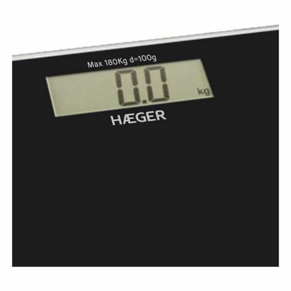 Digitaalinen henkilövaaka Haeger BS-DIG.010A Musta