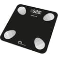 Miniatyrbild 1 av 4: Personvåg - LITTLE BALANCE - 8685 - Connect fit duo kit - Batterier - Impedansmätare + anslutet hopprep - 190 kg/100 g - Svart