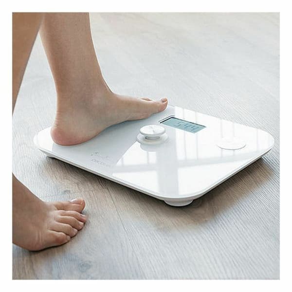 Digital badevægt Cecotec ECOPOWER 10100 FULL HEALTHY LCD 180 kg Hvid Glas