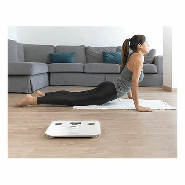 Digital badevægt Cecotec ECOPOWER 10100 FULL HEALTHY LCD 180 kg Hvid Glas