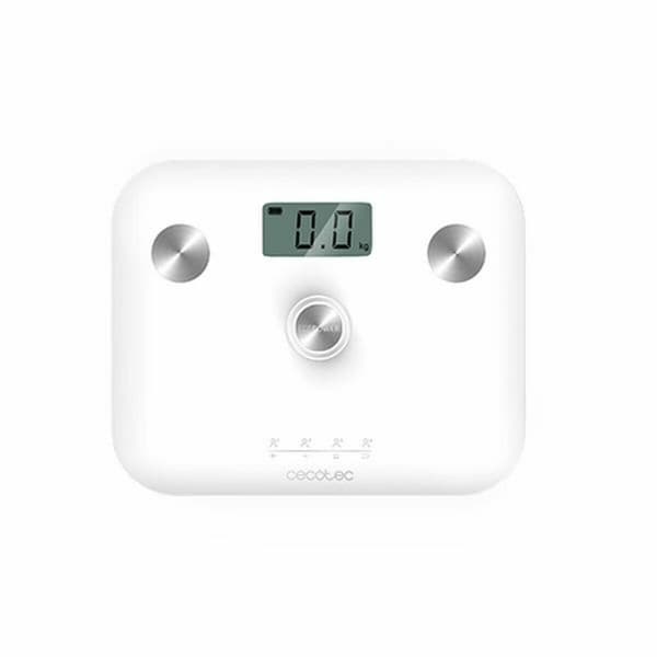 Digital badevægt Cecotec ECOPOWER 10100 FULL HEALTHY LCD 180 kg Hvid Glas