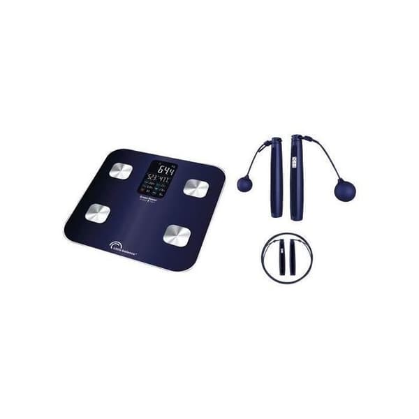 Little Balance Kit Duo Connect Easy Jump USB BLÅ badrumsvåg