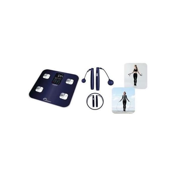 Little Balance Kit Duo Connect Easy Jump USB BLÅ badrumsvåg