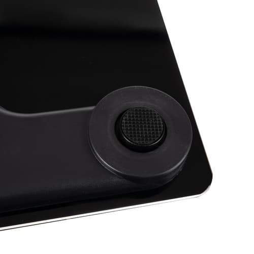 Digital personvekt i glass med motiver med Bluetooth
