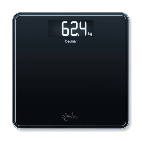 Beurer GS 400 Badeværelsesvægt Glas ( Sort ) - 5 års garanti