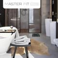 Miniatyrbillede 4 af 4: Digital badevægt Terraillon Master Fit Ultra Grå Glas 180 kg