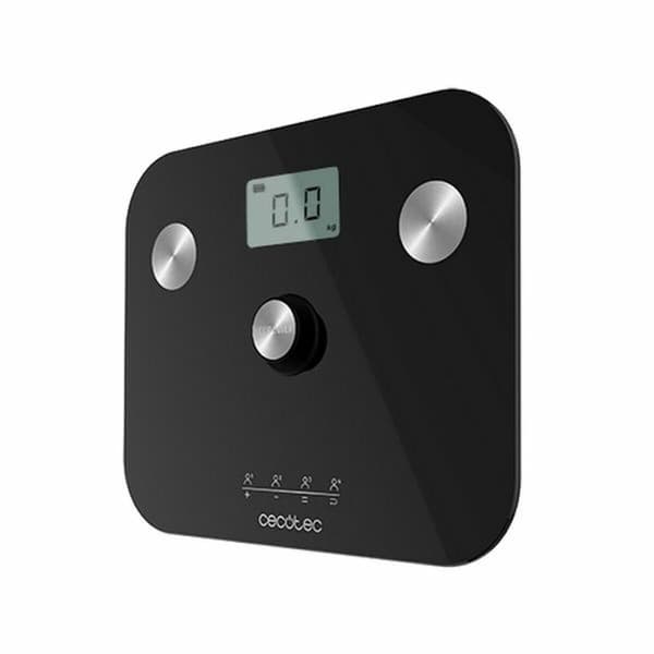 Digitaalinen henkilövaaka Cecotec 425 LCD 180 kg Musta Karaistu lasi 180 kg