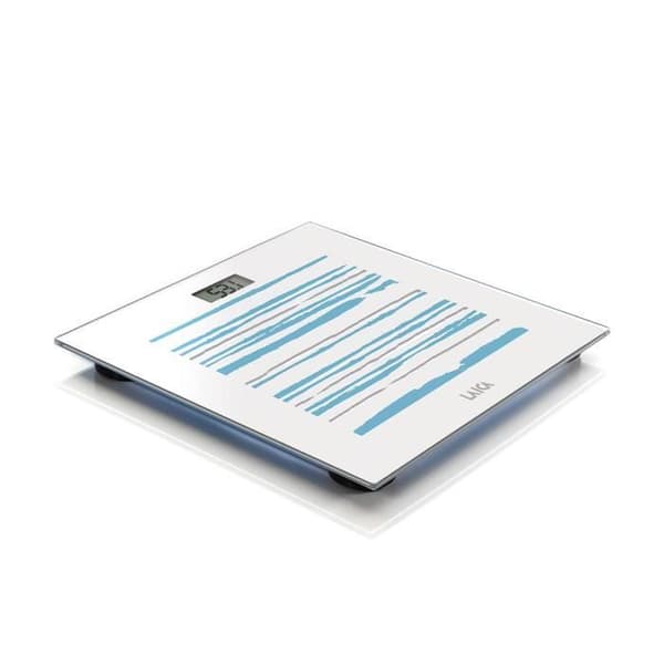 Laica PS1074W, elektronisk patientvåg, 150 kg, flerfärgad, lb, fyrkantig, härdat glas