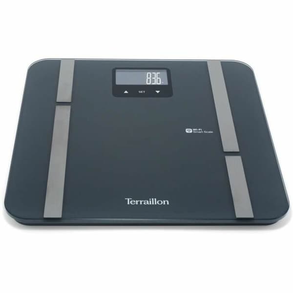 Digital Badrumsvåg Terraillon Master Fit Ultra Grå Glas 180 kg