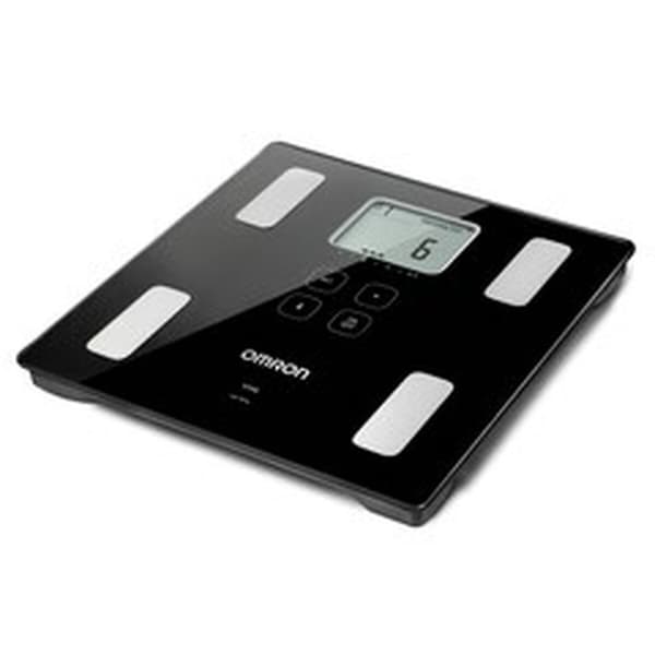 Digitaalinen henkilövaaka Omron HBF-222T-EBK Musta 34 x 32 x 8 cm