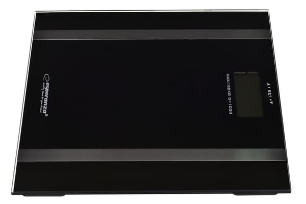 Esperanza EBS018K personvåg Elektronisk personvåg Rektangel Svart