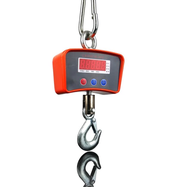 Elektronisk våg 500 kg, krok, upphängd, lagervåg PRO H500