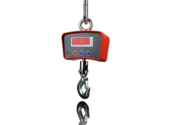 Elektronisk våg 500 kg, krok, upphängd, lagervåg PRO H500