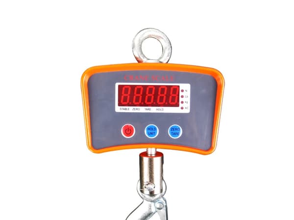 Elektroninen koukkuvaaka 1t 1000 kg, koukkuvaaka, teollisuusvaaka, painonäytöllä PRO H1000