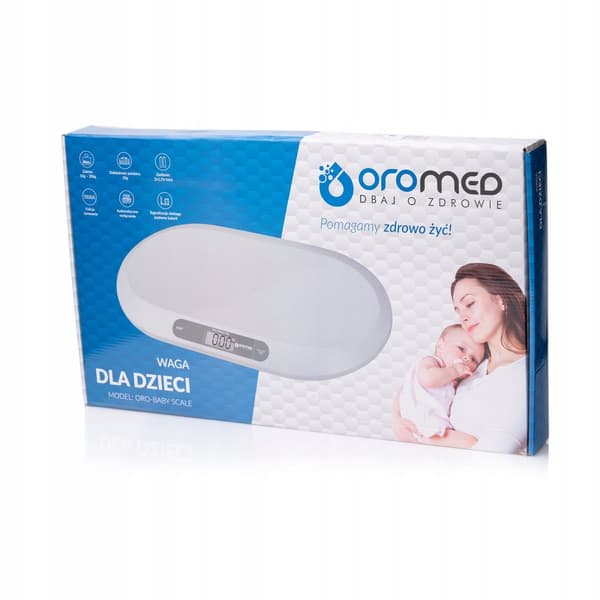 Oromed ORO-BABY SCALE våg för barn och bebisar