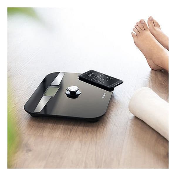 Digital Badrumsvåg Cecotec SURFACE PRECISION 10200 SMART HEALTHY LCD Bluetooth 180 kg Svart Härdat glas 180 kg