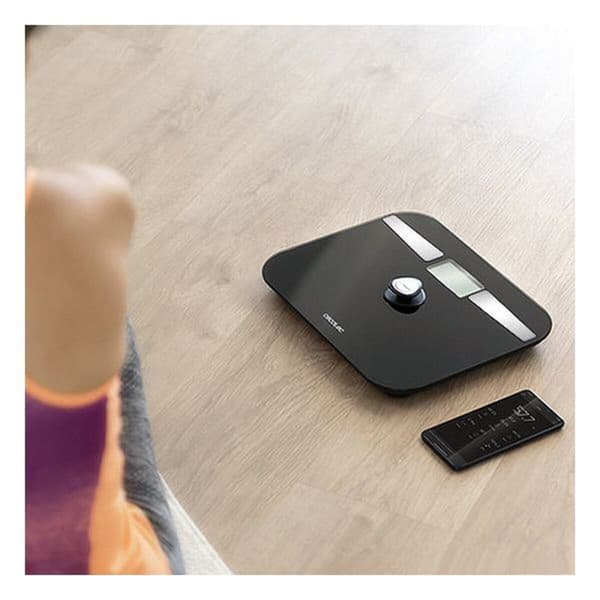 Digital Badrumsvåg Cecotec SURFACE PRECISION 10200 SMART HEALTHY LCD Bluetooth 180 kg Svart Härdat glas 180 kg