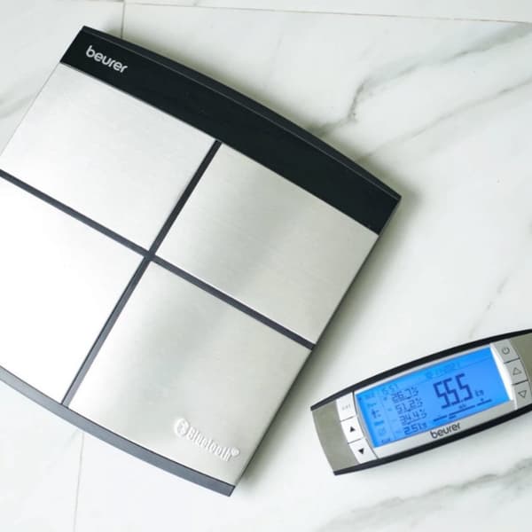 Beurer BF105 BodyComplete Diagnostic Body Scale Sort/rustfrit stål