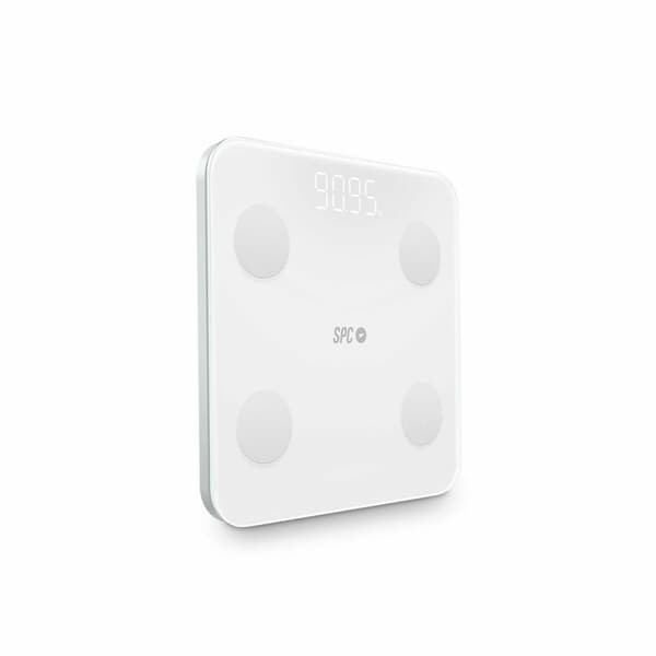 Digital badevægt SPC ATENEA FIT 3 Hvid Hærdet glas 180 kg 150 kg 1,5 Kg