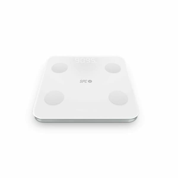 Digital badevægt SPC ATENEA FIT 3 Hvid Hærdet glas 180 kg 150 kg 1,5 Kg