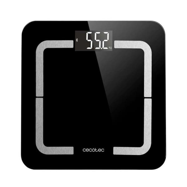 Digital Bathroom Scale - CECOTEC - Smart Healthy - Bluetooth - 10 Hälsoparametrar - 310x310 mm