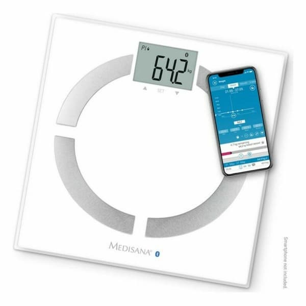 Digital badevægt Medisana MED 40444 Hvid 180 kg