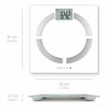 Miniatyrbillede 4 af 4: Digital badevægt Medisana MED 40444 Hvid 180 kg
