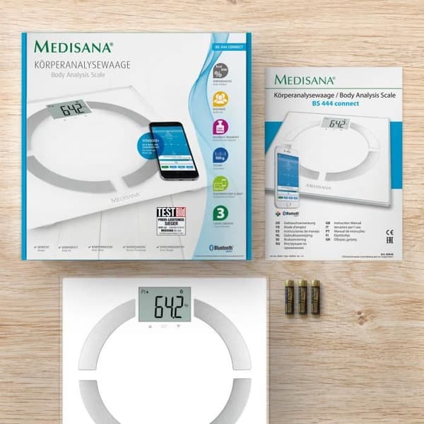 Medisana BS 444 personvåg - Ansluten elektronik - IMG, IMC..