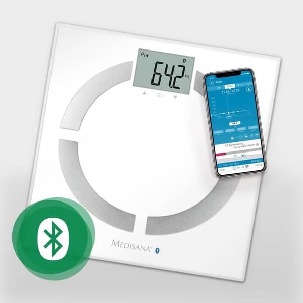 Medisana BS 444 personvåg - Ansluten elektronik - IMG, IMC..