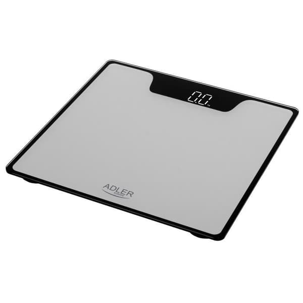 Digital personvåg med hög precision 180 kg, LCD-skärm, automatisk avstängning Adler AD8174S Silver 04639