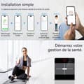 Miniatyrbild 3 av 4: Balance INN® med 13 hälsovaktningsfunktioner, LCD-display, Bluetooth-anslutning, personvikt, uppkopplad våg