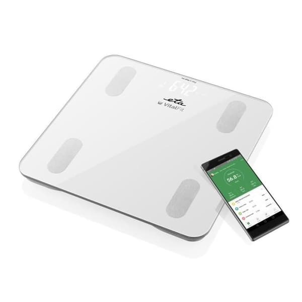 ETA ETA678190000 VIT REKTANGELSKALA ELEKTRONISK VÅG