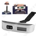 Miniatyrbild 3 av 4: TD® Bagagevåg Digital Display Resetillbehör Väg Bagage 50 kg LCD-skärm Mätverktyg Resväska Väska Ficka Bagage