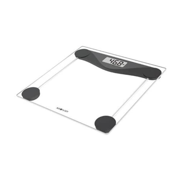 Digitalvåg Bain MUVIP - Svart - Kapacitet 180Kg - Högnoggranna sensorer - Automatisk avstängning