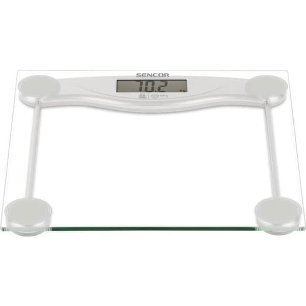 Personvåg - Sencor - SBS 113SL - Ultrathin design - Glasytan - Kapacitet 180 kg