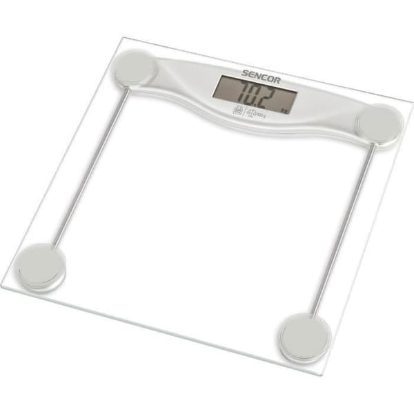 Personvåg - Sencor - SBS 113SL - Ultrathin design - Glasytan - Kapacitet 180 kg