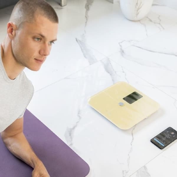 Cecotec Personvåg med app Surface Precision 10400 Smart Healthy Vision Gul