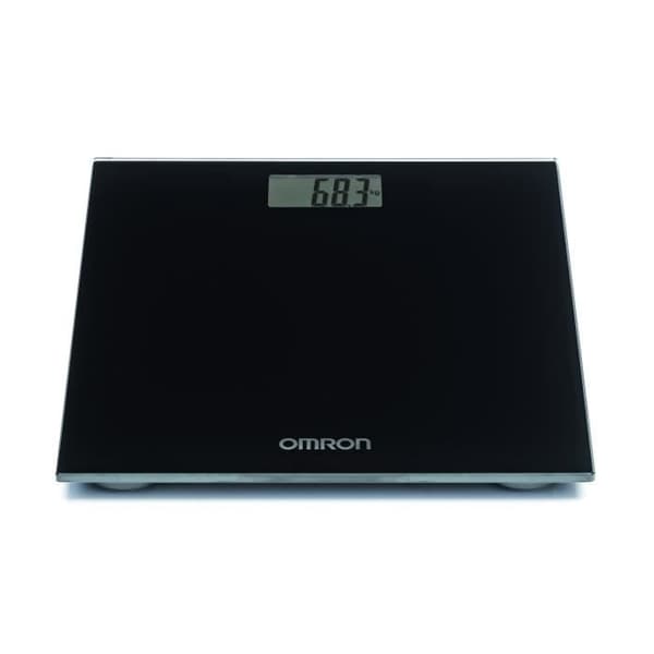 OMRON digital personvåg - Noggrann mätning - 150 kg - Svart