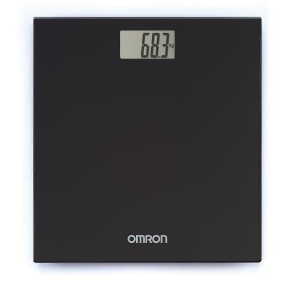 OMRON digital personvåg - Noggrann mätning - 150 kg - Svart