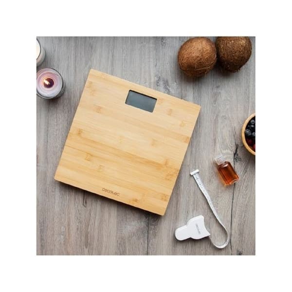 Cecotec Digital Surface Precision 9300 Healthy. Med bambuplattform (miljövänlig), LCD-skärm, maximal kapacitet