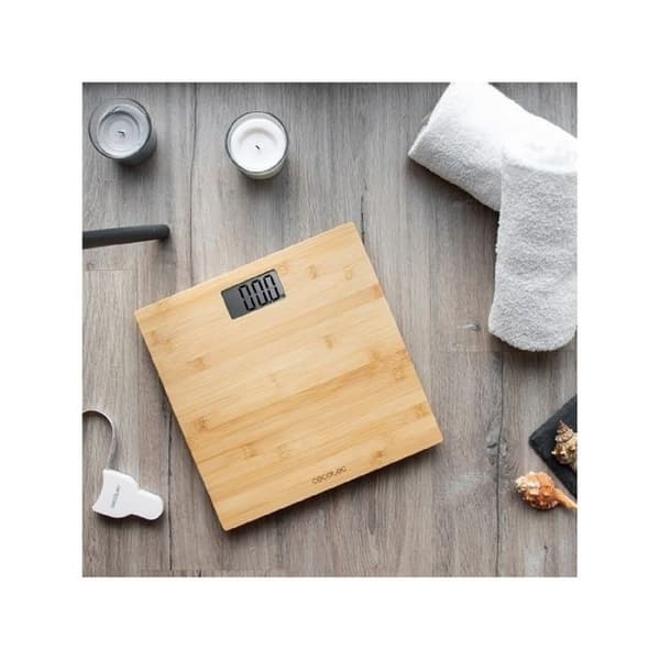 Cecotec Digital Surface Precision 9300 Healthy. Med bambuplattform (miljövänlig), LCD-skärm, maximal kapacitet