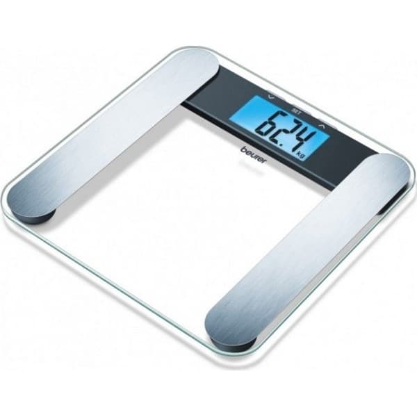 Glasimpedansmätare skala - BEURER - 748.13 - Kapacitet 180 kg - Gradering 100 g - Impedansmätare