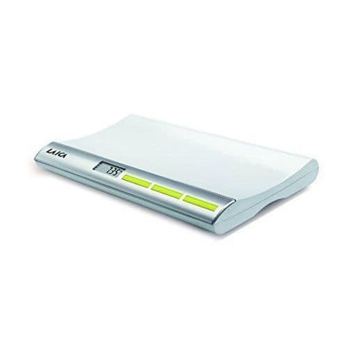 LAICA PS3001W1 - BABYVÅG - lay Balance pesabambini Electronica, Silver