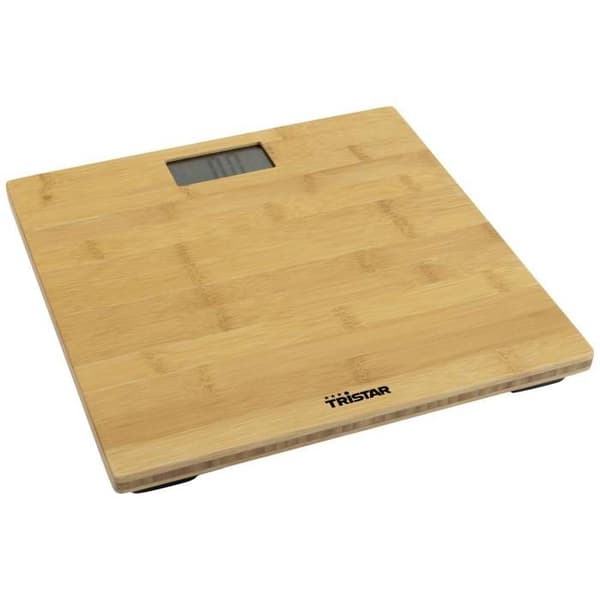 Tristar Badrumsvåg 180 kg Bambu