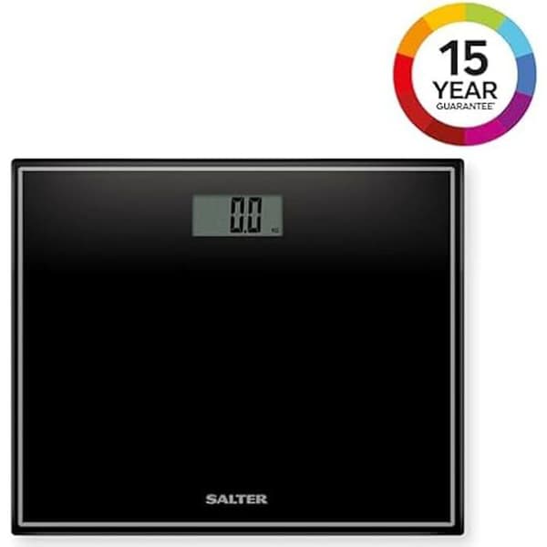 Digital Vågen - SALTER - Glasmodell - Kapacitet 150kg - LCD-display - Batterier inkluderade