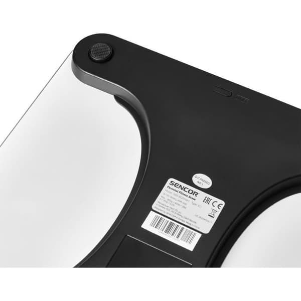 Personvåg - SENCOR - SBS 6025WH - LCD-skärm - Vit