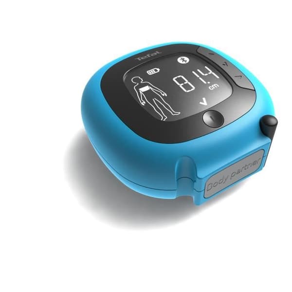 TEFAL YD3094S1 Body Partner Bluetooth-ansluten våg, Personvåg, Integrerad näringscoaching, Kroppsfettkontroll