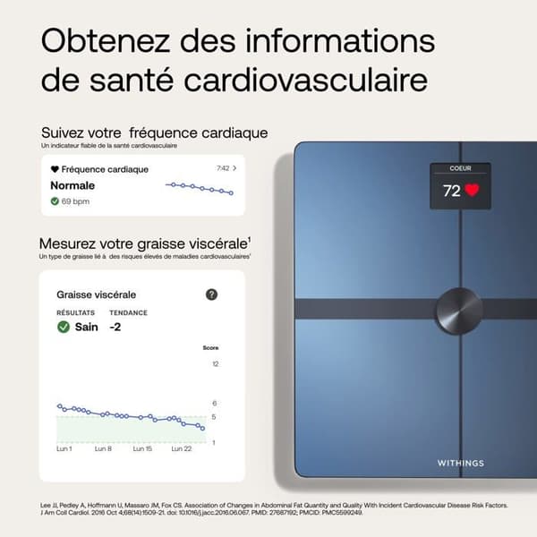 Ansluten våg Withings Body Smart Svart