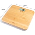 Pikkukuva 2 / 3: Kylpyhuonevaaka - LITTLE BALANCE - 8745 - USB-korjattava - 150 kg / 100 g - My bamboo