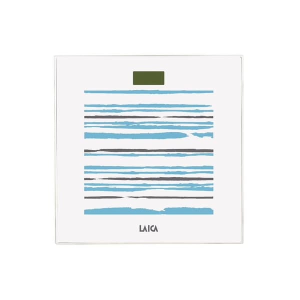 Digital Badrumsvåg LAICA PS1074 Vit Randig Multicolour Härdat glas 150 kg